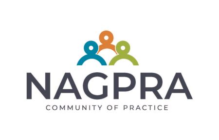 Alexandra Uhl and Marcus Rodriguez at the NAGPRA Community of Practice training and retreat