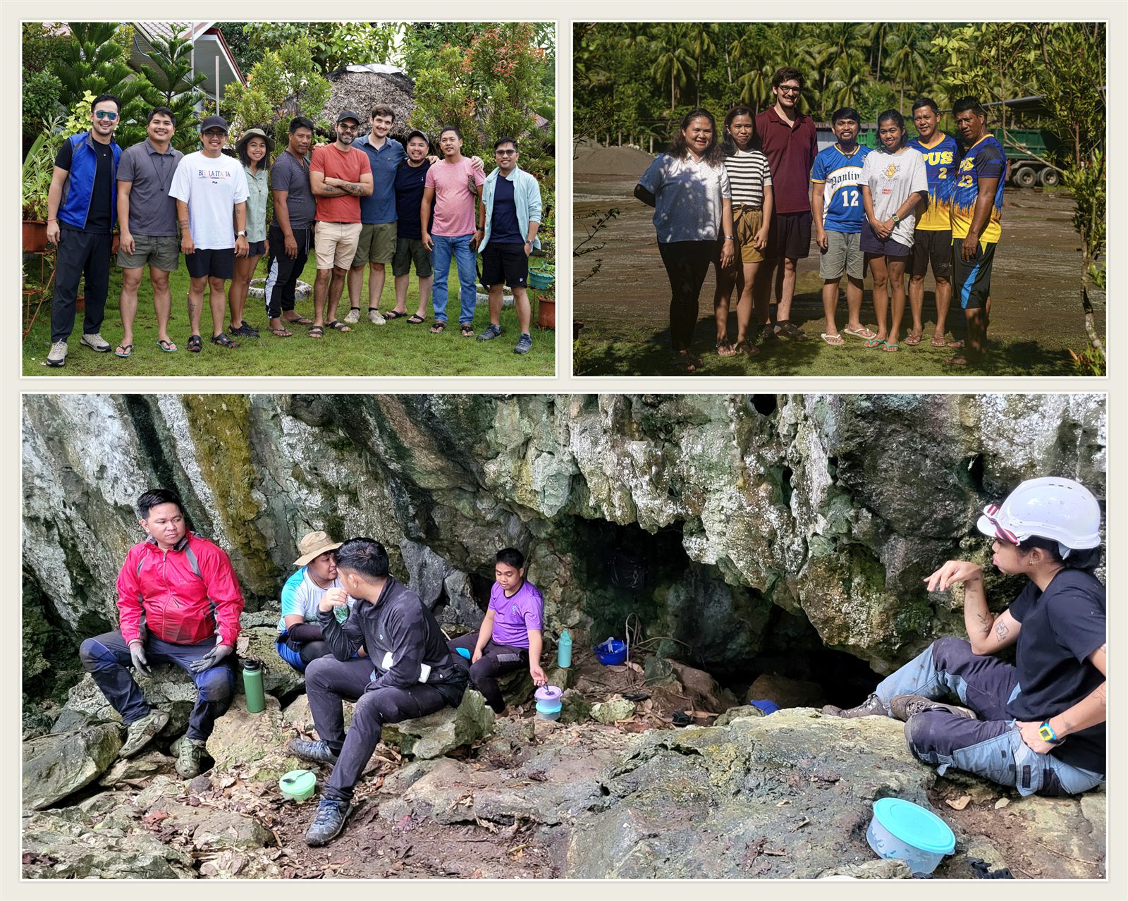 James Keppeler conducting Wenner-Gren-funded excavations at Kandingan Cave, Mindanao